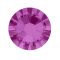 Fuchsia kristály díszítő kövek tégelyben, SS3