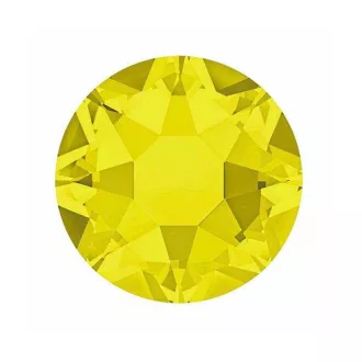 Citrine kristály díszítő kövek tégelyben, SS3