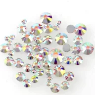 AB Crystal kristálykő SS5 1440db – aurora borealis szivárványos csillogású körömdíszítő kristálykő