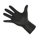 Púdermentes nitril kesztyű Black M latexmentes kivitelben