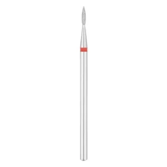 Exo Pro gyémánt csiszolófej 1,8mm – láng finom/piros EU gyártású gyémánt frézerfej