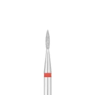 Exo Pro gyémánt csiszolófej 1,8mm – láng finom/piros EU gyártású gyémánt frézerfej