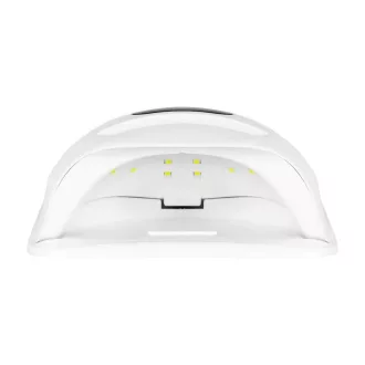 GLOW UV/LED lámpa 168W Silver - 36 LED dióda, Dual LED technológia, fehér-ezüst kivitel