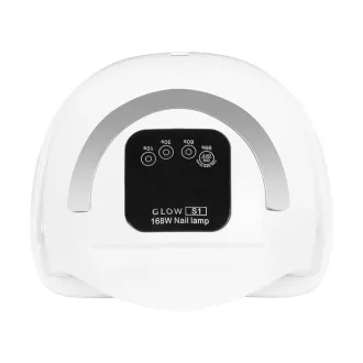 GLOW UV/LED lámpa 168W Silver - 36 LED dióda, Dual LED technológia, fehér-ezüst kivitel