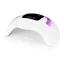 GLOW UV/LED lámpa 168W Pink - 36 LED dióda, Dual LED technológia, fehér-rózsaszín kivitel