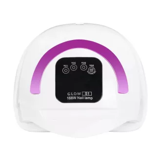 GLOW UV/LED lámpa 168W Pink - 36 LED dióda, Dual LED technológia, fehér-rózsaszín kivitel