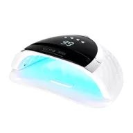 GLOW UV/LED lámpa 268W – professzionális Dual LED műkörmös lámpa Low Heat Mode funkcióval