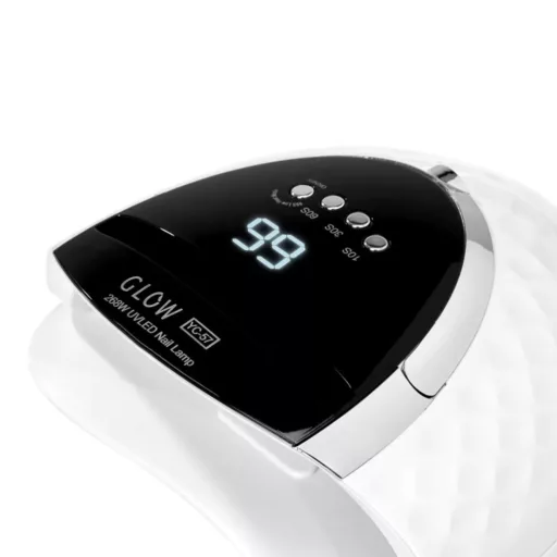 GLOW UV/LED lámpa 268W – professzionális Dual LED műkörmös lámpa Low Heat Mode funkcióval