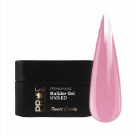 PRO-LAQ Premium Line - Egyfázisú Építő Zselé Sweet Candy 20g