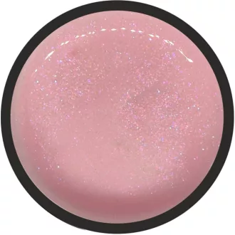PRO-LAQ Unicorn 50g rózsaszín, irizáló csillámos építőzselé