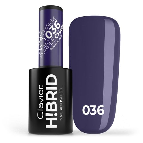 Clavier H!BRID Gél lakk Purple Charm 036#