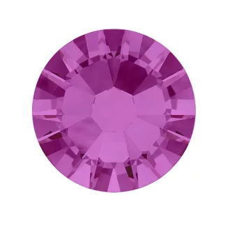 Fuchsia kristály díszítő kövek tégelyben, SS10