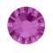 Fuchsia kristály díszítő kövek tégelyben, SS10