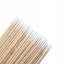 Kutikula tisztító pálcika 100db fa pálcika pamutvégű