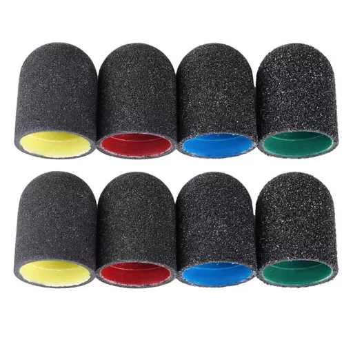 Medisterill PodoCaps 13mm/180# 10db – öntisztító finom csiszolósapka bőrkeményedés eltávolításhoz