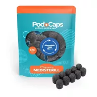 Medisterill PodoCaps 13mm/120# 10db – öntisztító közepes csiszolósapka bőrkeményedés eltávolításhoz