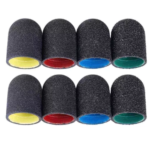 Medisterill PodoCaps 13mm/120# 10db – öntisztító közepes csiszolósapka bőrkeményedés eltávolításhoz