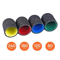 Medisterill PodoCaps 13mm/120# 10db – öntisztító közepes csiszolósapka bőrkeményedés eltávolításhoz