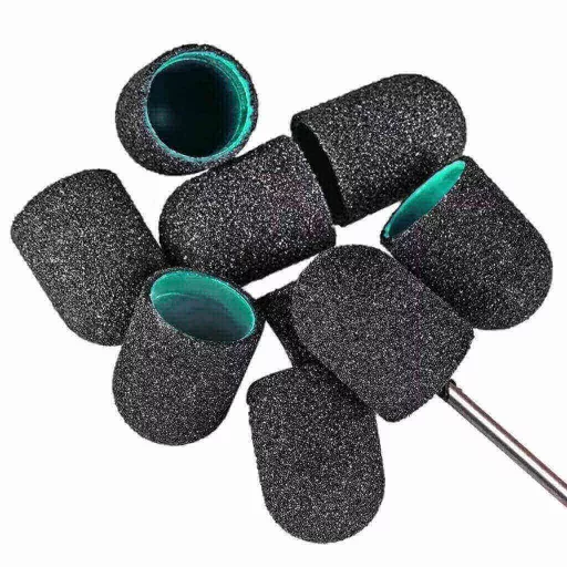 Medisterill PodoCaps 13mm/80# 10db – öntisztító erős csiszolósapka bőrkeményedés eltávolításhoz
