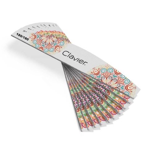 Mandala vékony reszelő 180/180 zselés és porcelán műkörömhöz
