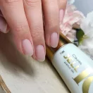 Clavier Jelly IQ Akril Gél - Rose Pink árnyalat, tartós körömhosszabbításhoz és erősítéshez