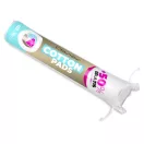 100% pamut kozmetikai vattakorong 150 darabos kiszerelésben, arctisztításhoz és sminkeltávolításhoz