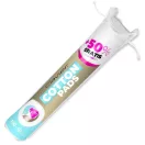 100% pamut kozmetikai vattakorong 150 darabos kiszerelésben, arctisztításhoz és sminkeltávolításhoz