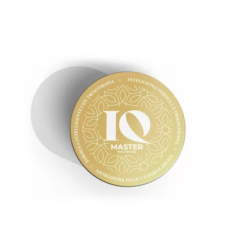 Clavier IQ MASTER tixotróp építőzselé Natural 15g – profi műköröm építéshez