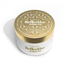 Clavier Reflective Építőzselé – Nude Glow 30g: természetes árnyalat arany csillámmal és reflektív pelyhekkel