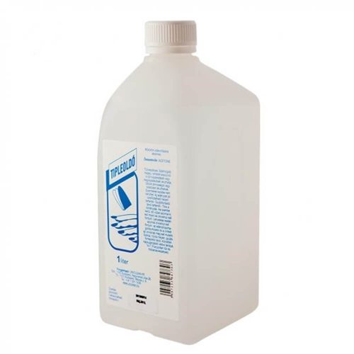 Tip és gél lakk leoldó 1 liter – illatmentes, hatékony műköröm eltávolító folyadék