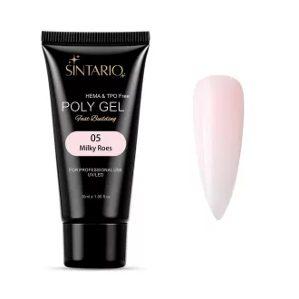 Sintario Polygél Milky Rose - HEMA és TPO mentes halvány tejes-rózsaszín