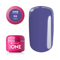 Silcare Base One Color, Purple Love 58#