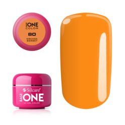 Silcare Base One Color, Orange Sorbet 80#