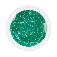 Candy Nail Gél Candy Mint HEMA Free zöld fehér szemcsés díszítő zselé