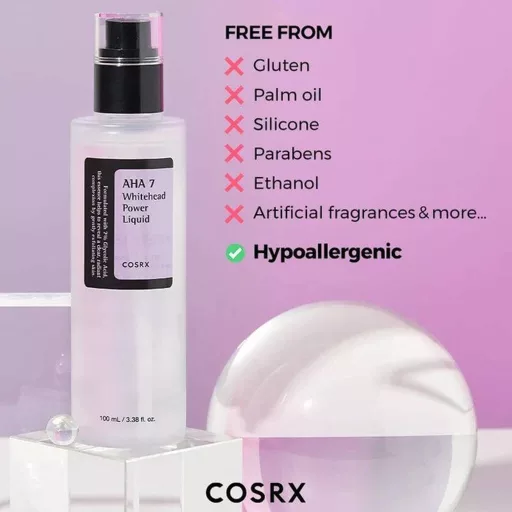 COSRX AHA 7 Gyümölcssavas Hámlasztó Tonik – AHA-savval a sima, ragyogó bőrért