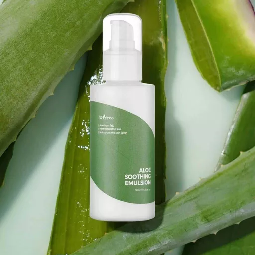 Isntree Hidratáló és Bőrnyugtató Aloe Emulzió