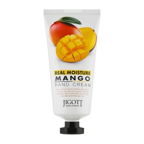  Jigott Real Moisture Mangó kézkrém – hidratáló kézápoló mangó kivonattal