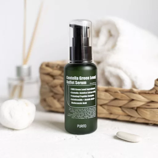 Purito Centella Green Szérum – érzékeny bőr nyugtatása koreai formulával