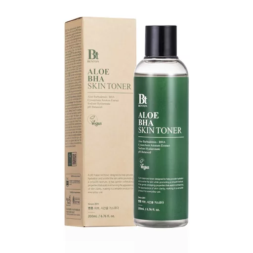 Benton Aloe + BHA Tonik – hidratáló és nyugtató koreai arctonik
