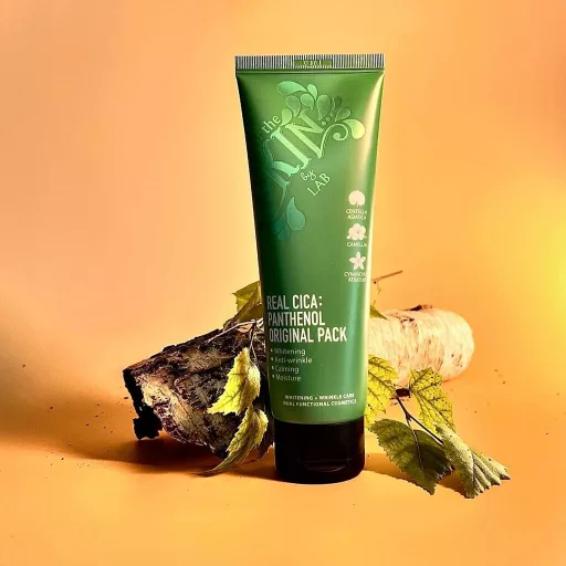 Fortheskin nyugtató Cica és panthenol arcmaszk érzékeny, vízhiányos bőrre