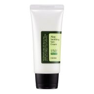 COSRX Aloe Soothing fényvédőkrém SPF50+ PA+++ aloe verával érzékeny bőrre
