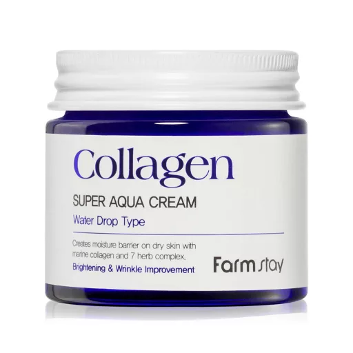 FarmStay Kollagénes Hidratáló Krém – Super Aqua Cream