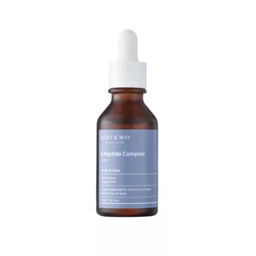 Mary & May 6 Peptid Complex Szérum – koreai bőrfeszesítő szérum