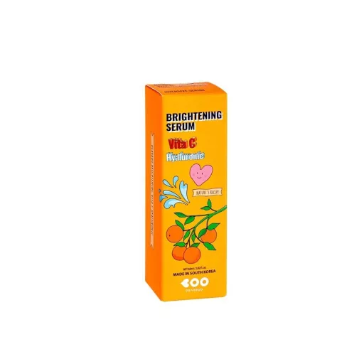 Dearboo Brightening Szérum C-vitaminnal és Hialuronsavval