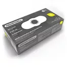 Púdermentes Nitril Kesztyű Black S – latexmentes, fekete egyszer használatos kesztyű