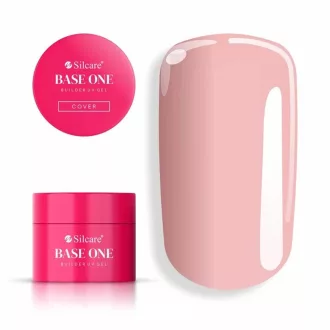 Silcare Base One Cover építőzselé 100g – természetes rózsaszín building gel