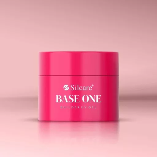 Silcare Base One Cover építőzselé 100g – természetes rózsaszín building gel