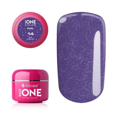 Silcare Base One Pixel, Ink Violet 14#