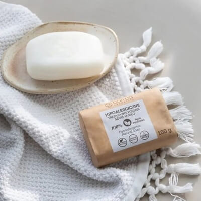 Barwa tradicionális hipoallergén szappan kenderolajjal érzékeny bőrre