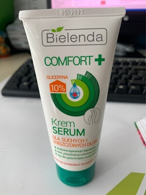 Bielenda Comfort+ Glicerines Kézkrém – intenzív hidratáló kézkrém száraz és igénybevett bőrre